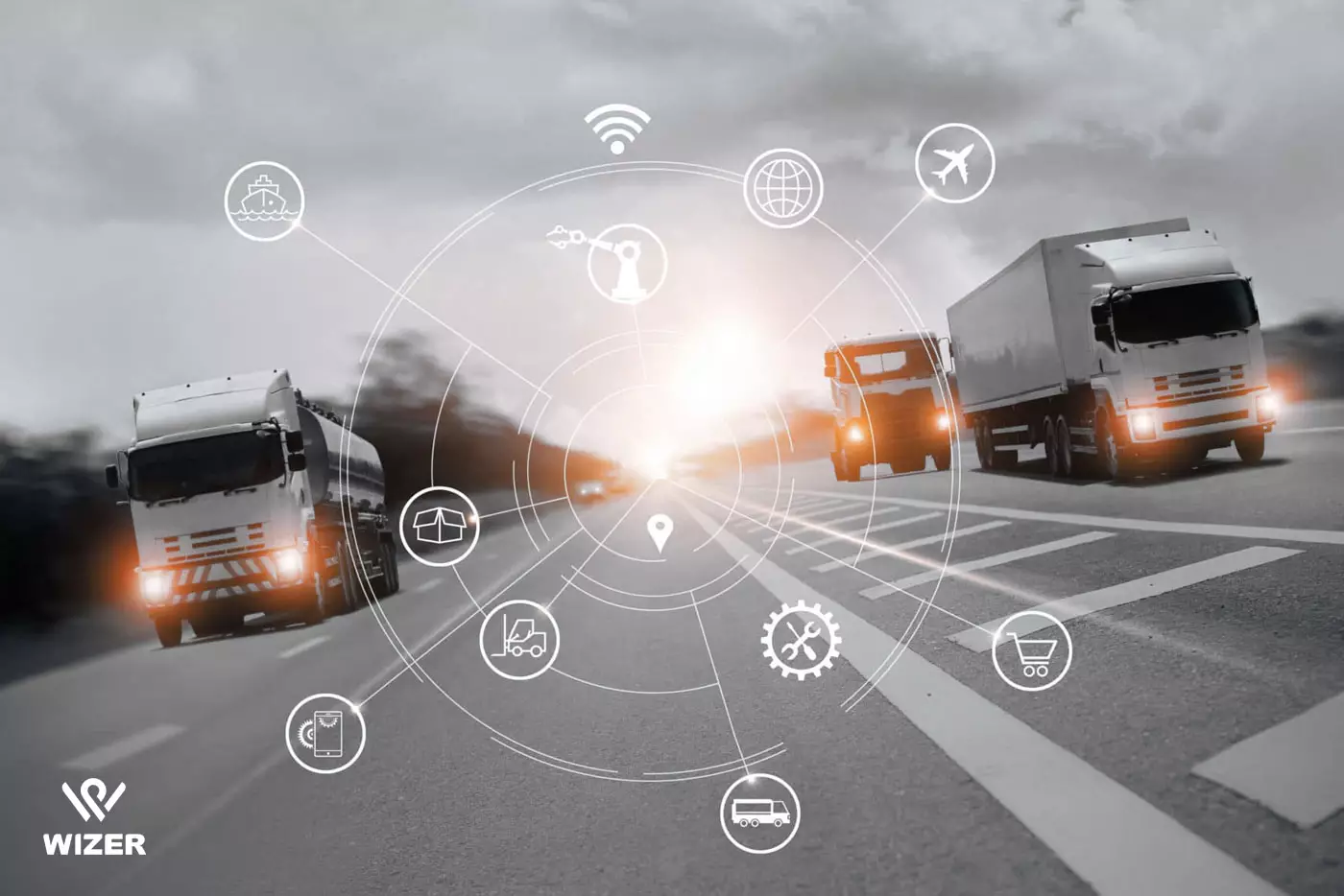 کاربرد ردیاب GPS در صنعت حمل و نقل و باربری