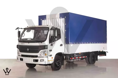 تصویری از کامیونت یخچالدار