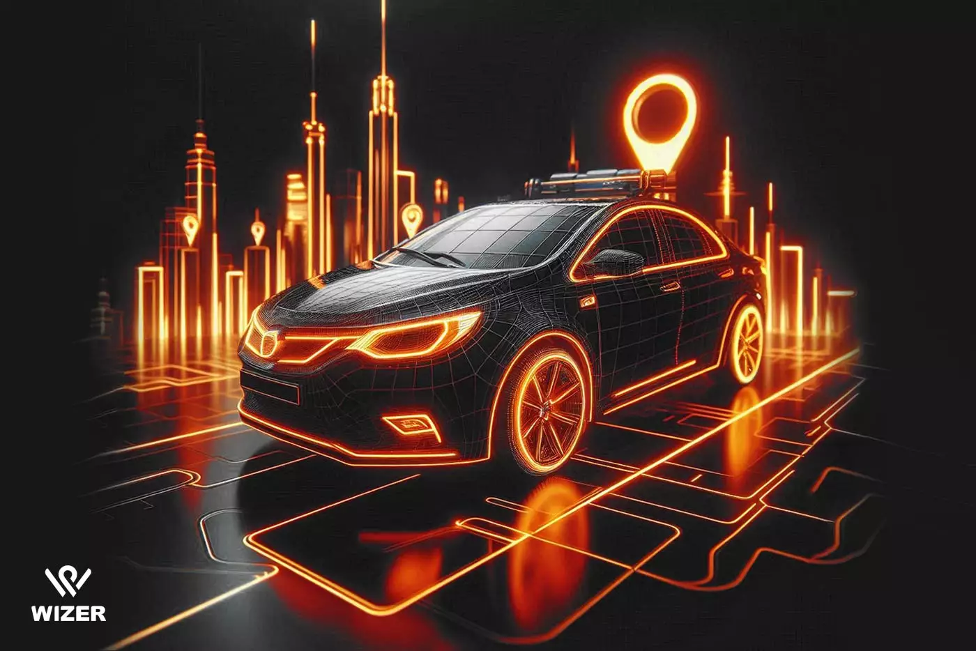 استفاده از ردیاب آهنربایی برای ردیابی خودروها