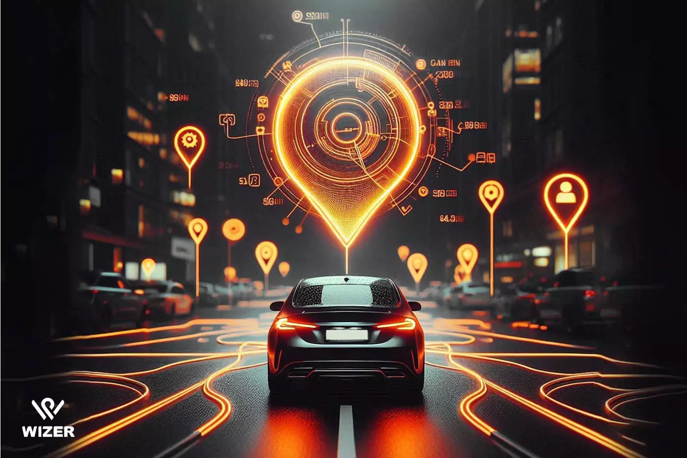 استفاده از ردیاب آهنربایی برای ردیابی خودروها