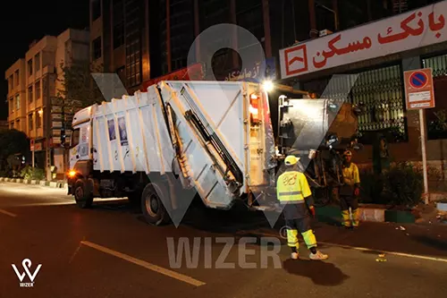 استفاده از ردیاب برای خودرو پسماند شهری