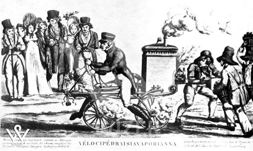 موتورسیکلت سال Vocipedraisiavaporianna 1818